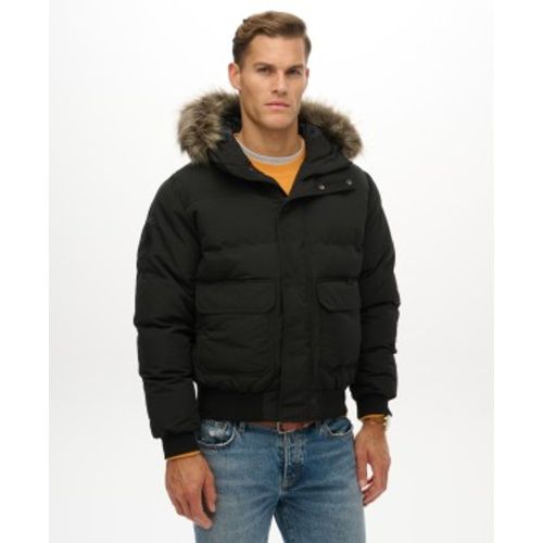 M5012363A Veste Everest Hooded (L), Casuel, Polister recyclé - Superdry - Modalova