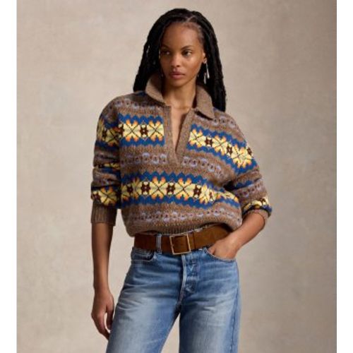B17766001 Pull en laine à motif Fair Isle (L), Casuel, Manche longue - Polo Ralph Lauren - Modalova