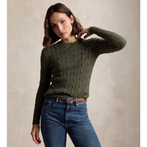 Pull en coton à torsades (L), Casuel, Manche longue - Polo Ralph Lauren - Modalova