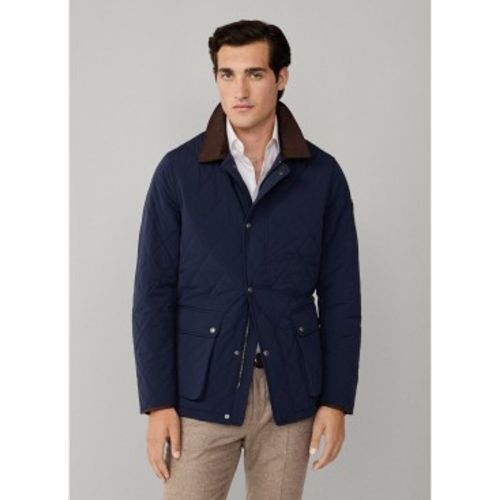 HM4000067 veste matelassée (L), Bleu, Casuel, Classique, Polyester - Hackett London - Modalova