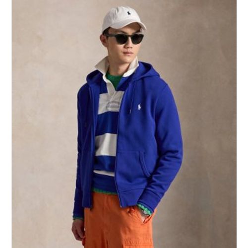Sweat à capuche en maille double avec fermeture éclair (S), Casuel, Coton - Polo Ralph Lauren - Modalova