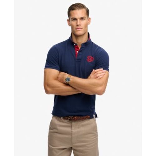 M1110465A Polo Piqué Monogram (XL), Casuel, Coton, Manche courte - Superdry - Modalova