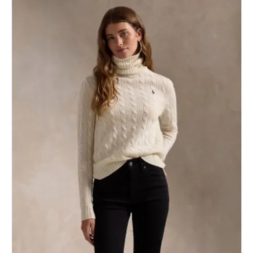 Pull en cachemire et laine crème (XXS), Casuel, Manche longue - Polo Ralph Lauren - Modalova