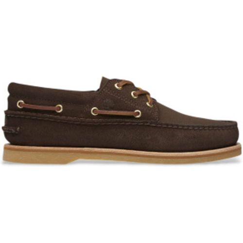 TB0A2QKYEIV1 Chaussures bateau Crafted en daim marron (40 W), Cuir, Plat, Lacets, Casuel - Timberland - Modalova
