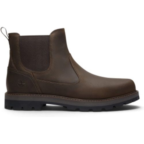 TB0A6A4WET41 Bottes Chelsea Britton Road marron (40), Cuir, Plat, Aucun, Casuel - Timberland - Modalova