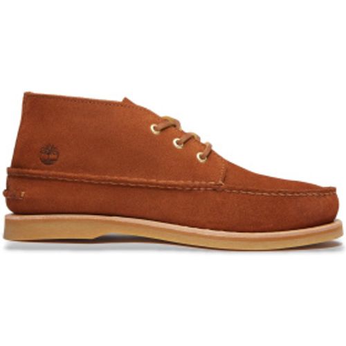 TB0A5S99ES41 Bottes style bateau Crafted (40 W), Plat, Cuir, Lacets, Casuel - Timberland - Modalova