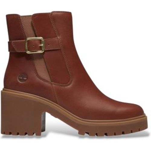 TB0A2GGNEM61 Bottines en cuir Chelsea Stone Heights marron (40 W), 5 à 8 cm, Aucun, Casuel - Timberland - Modalova