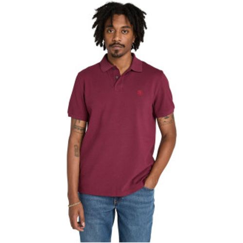 TB0A6VDP6481 Polo Millers River (XL), Rouge, Casuel, Coton, Manche courte - Timberland - Modalova