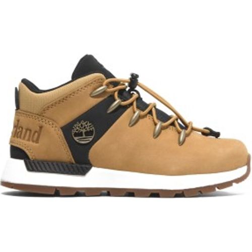 Pour garçon. TB0A6BXDEJS1 Sprint Trekker chaussures à lacets en cuir (33), Plat, Casuel, Sport, Outdoor, mode enfantine - Timberland - Modalova