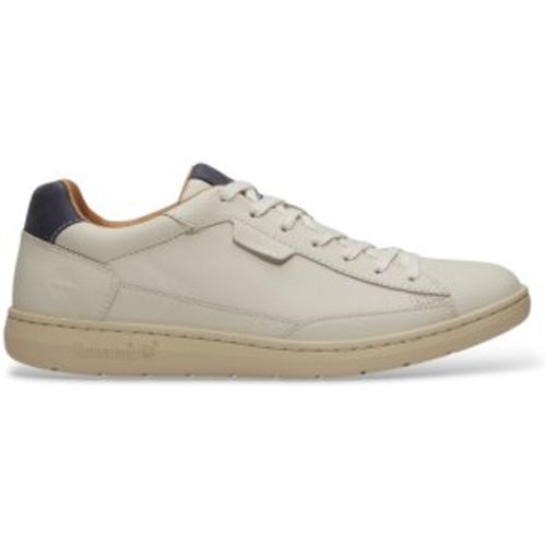 TB0A5P7QETD1 Baskets en cuir Portofino Pier blanc cassé (45), Plat, Lacets, Casuel - Timberland - Modalova