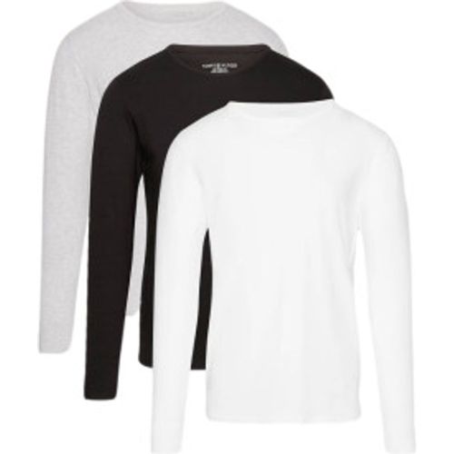 UM0UM03022 Lot de 3 t-shirts à manches longues , blanc, (XL), Homewear, Coton, Manche longue, Durable - Tommy Hilfiger - Modalova