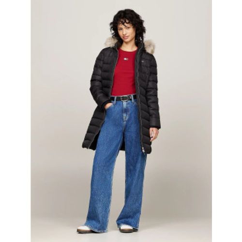 DW0DW18864 Doudoune à capuche avec bordures et passepoils (XS), Casuel, Polister recyclé, Durable - Tommy Jeans - Modalova