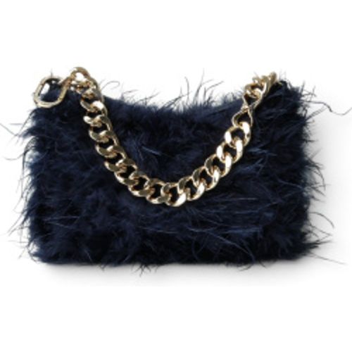 TD8131 Mini sac Liliane Avec plumes marine (OSFA), Casuel, Fête, Polyester - Twinset - Modalova