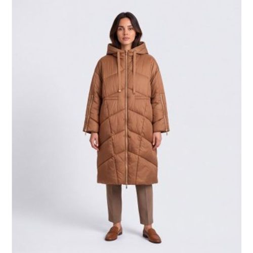 TT2020 Manteau Cappucccio marron (38), Casuel, Polyamide - Twinset - Modalova
