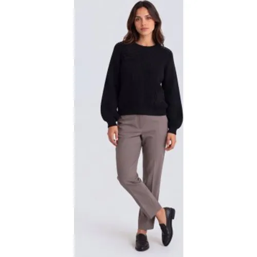 TT3190 Pull à fleurs au crochet marine (XS), Casuel, Laine, Manche longue - Twinset - Modalova