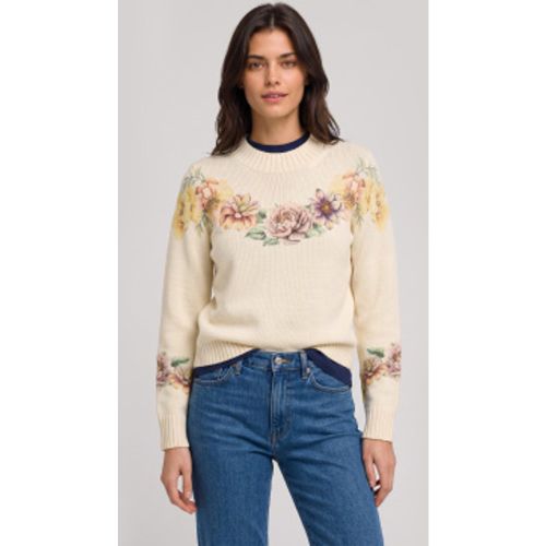 TT3460 Pull en mélange de laine avec imprimé (L), Casuel, , Manche longue - Twinset - Modalova