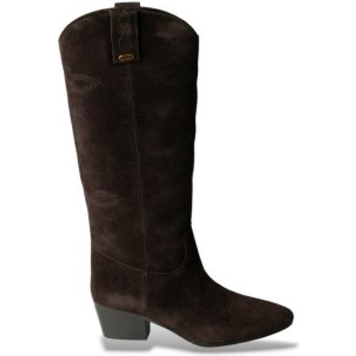 TGT042 Stivale Tex T.M. In Camoscio (36), , 3 à 5 cm, Fermeture éclair, Casuel - Twinset - Modalova