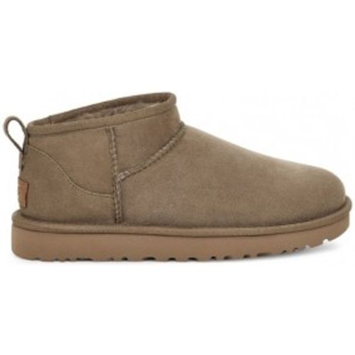 Bottines en peau Classic Ultra Mini (37), Cuir, Plat, Casuel - Ugg - Modalova
