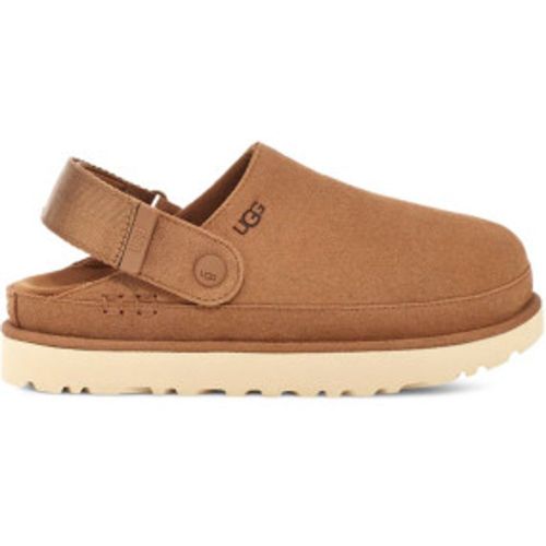 Sabots en cuir Goldenstar (38), Marron, Plat, Velcro, Casuel - Ugg - Modalova