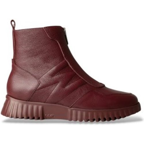 A-4425 Bottines A-4425 (36), Cuir, Plat, Fermeture éclair, Casuel - Wonders - Modalova
