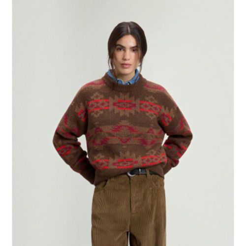 CFWWKN2066FRUF0573 Pull Fairisle (S), Casuel, Acrylique - Woolrich - Modalova