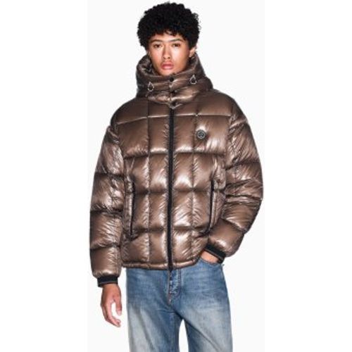 XM003344AF23755U6125 Doudoune élégante marron (S), Casuel, Polyamide - A|X Armani Exchange - Modalova