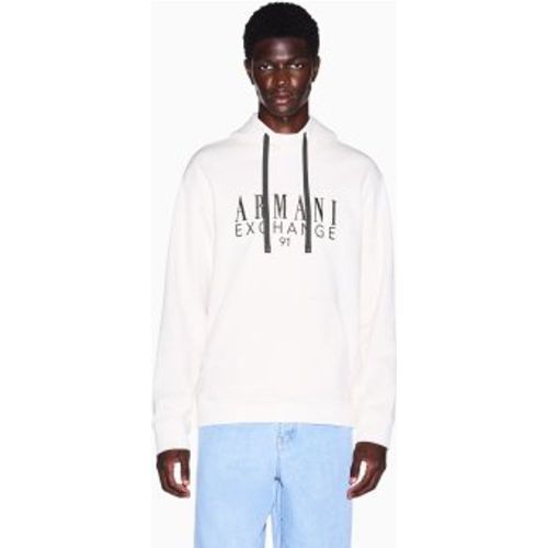 XM003429AF10830U0007 Sweat à capuche en molleton français (S), Casuel, Coton, Manche longue - A|X Armani Exchange - Modalova
