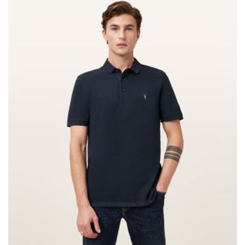 M075PB Polo Reform (M), Casuel, Coton, Manche courte, Marine - ALL SAINTS - Modalova