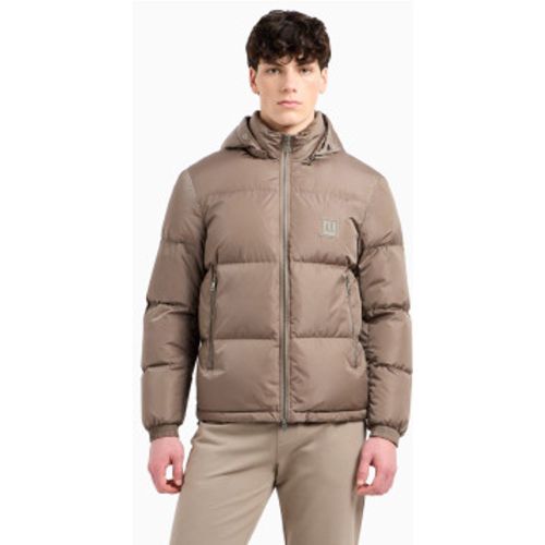 XM000348AF12286U6107 Veste matelassée marron (XL), Casuel, Polyamide - A|X Armani Exchange - Modalova