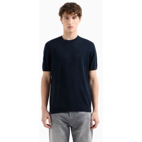 NZM5CZM3JZ1510 Pull en maille (L), Casuel, Coton, Manche courte - A|X Armani Exchange - Modalova