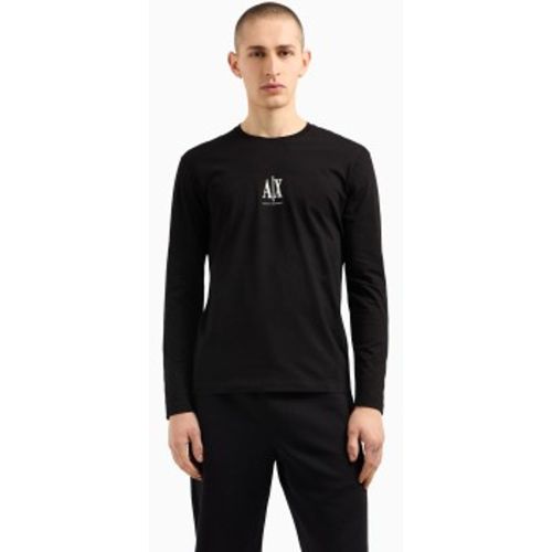 XM000364AF12308UC001 T-shirt à manches longues (L), Casuel, Coton, Manche longue - A|X Armani Exchange - Modalova
