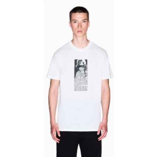 XM001408AF10358U0009 T-shirt écru (M), , Casuel, Coton, Manche courte - A|X Armani Exchange - Modalova