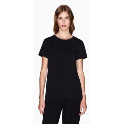 XW001459AF10356UC001 Logo Shiny T-shirt (XS), Casuel, Coton, Manche courte - A|X Armani Exchange - Modalova