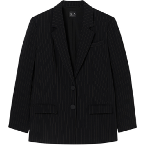 XW001790AF19011MC156 Blazer monochrome (XS), Casuel, Classique, Polyester - A|X Armani Exchange - Modalova