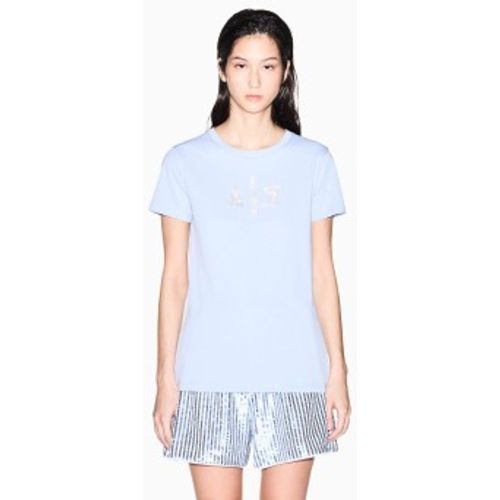 XW002348AF10356U9333 T-shirt ordinaire (S), Casuel, Coton, Manche courte - A|X Armani Exchange - Modalova