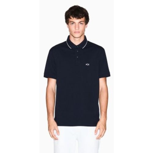 XM001289AF10363UB101 Polo de tailleur (M), Casuel, Coton, Manche courte - A|X Armani Exchange - Modalova
