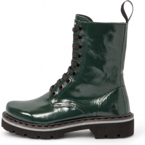 WS003_0G3 Bottines en cuir 1167 (37), Plat, Lacets, Fermeture éclair, Casuel - ART - Modalova