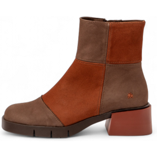 BK003_012 Bottines en cuir 1285 Warsaw (38), 3 à 5 cm, Fermeture éclair, Casuel - ART - Modalova