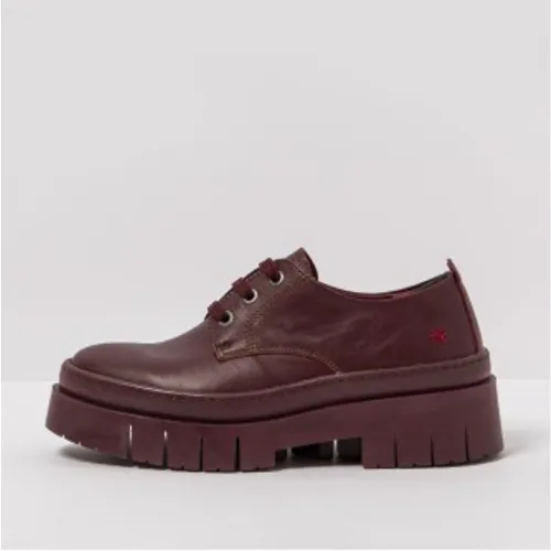 Chaussures en cuir 1952 - Hauteur du talon : 5 cm (36), Rouge, 5 à 8 cm, Lacets, Casuel - ART - Modalova