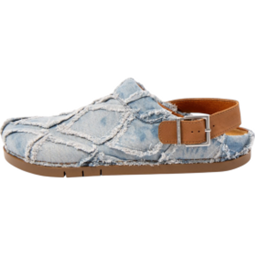 Unisex. 12024S1H7003_0MU Sabots 2024S Kassel (38), Tissu, Plat, Aucun, Casuel - ART - Modalova