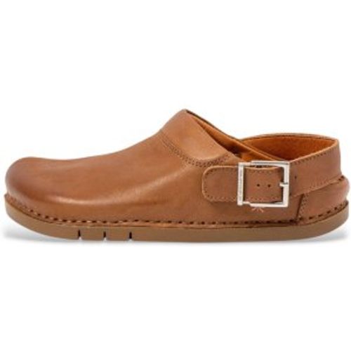 Unisex. 120241123003_023 Sabots en cuir 2024 Kassel marron (43), Plat, Boucle, Casuel - ART - Modalova