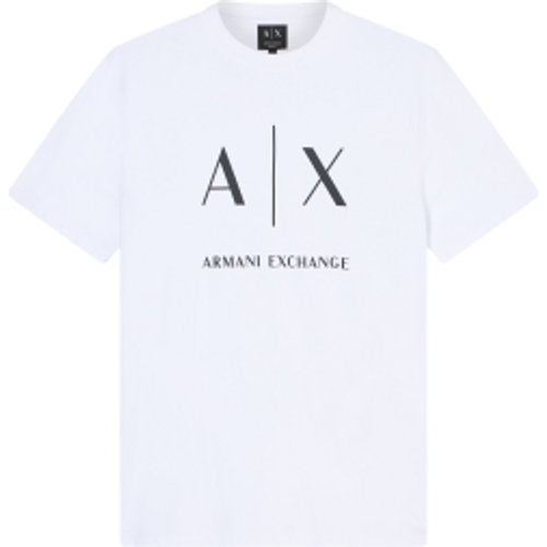 XM002683AF10356U0002 T-shirt avec logo (S), Casuel, Coton, Manche courte - A|X Armani Exchange - Modalova
