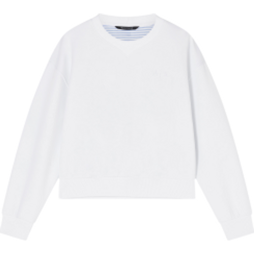 XW002080AF21298U0002 Sweat-shirt col rond avec dos contrastant (S), Casuel, Coton, Manche longue - A|X Armani Exchange - Modalova
