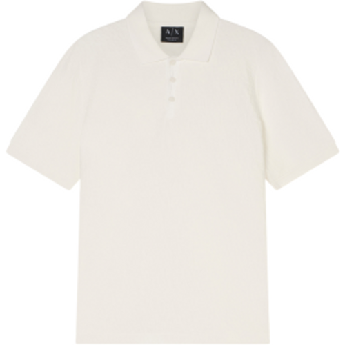 XM002346AF10337U0009 Polo Off beife (S), , Casuel, Coton, Classique, Manche courte - A|X Armani Exchange - Modalova