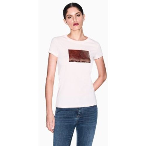 NYTDLYJ73ZU4104 T-shirt Casual Premium (S), Casuel, Coton, Manche courte - A|X Armani Exchange - Modalova