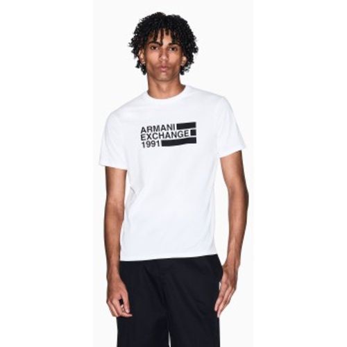 XM002788AF10356U0009 T-shirt avec logo (S), Casuel, Coton, Manche courte - A|X Armani Exchange - Modalova