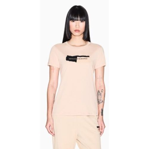 XW001804AF10356U6149 T-shirt ordinaire (S), Casuel, Coton, Manche courte - A|X Armani Exchange - Modalova