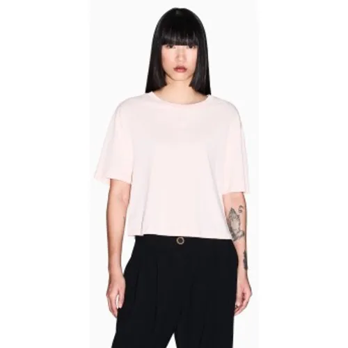 XW001836AF10356U4104 T-shirt décontracté (S), Casuel, Coton, Manche courte - A|X Armani Exchange - Modalova