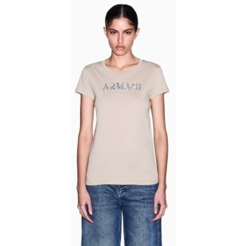 XW002106AF10356U6223 T-shirt slim (M), Casuel, Coton, Manche courte - A|X Armani Exchange - Modalova