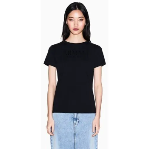 XW002294AF17172UC001 T-shirt décontracté (S), Casuel, Coton, Manche courte - A|X Armani Exchange - Modalova